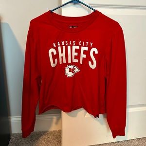 NFL Brand Kansas City Chiefs Cropped Tee